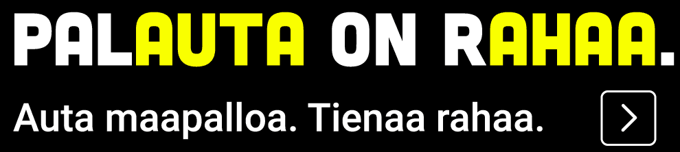 Palauta on rahaa. Auta maapalloa. Tienaa rahaa.